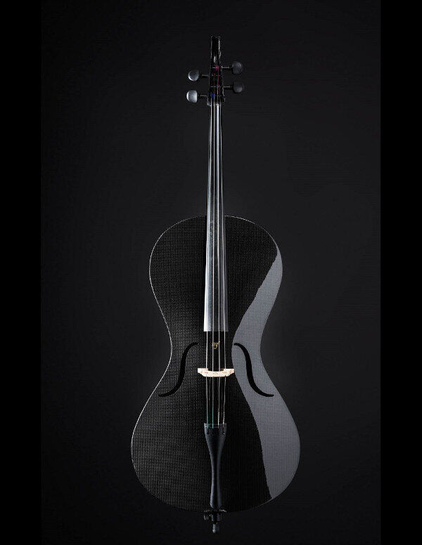 Black Carbon Fiber Cello