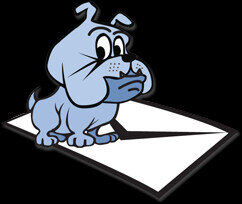 MX Guard Dog Logo - Letting good mail in, keeping bad mail out