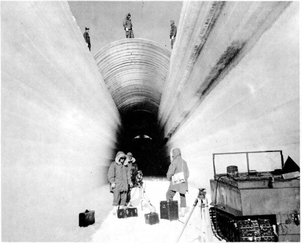 Camp Century Entrance Tunnel